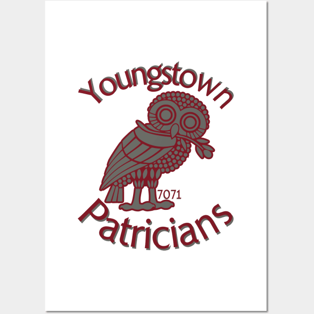 Modernized Youngstown Patricians Wall Art by 7071